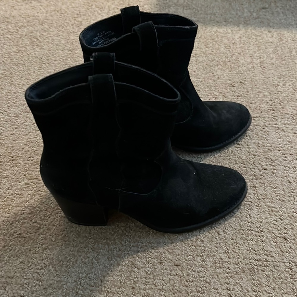 Steve Madden suede ankle boots
